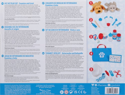 Melissa & Doug Examine & Treat Pet Vet Play Set