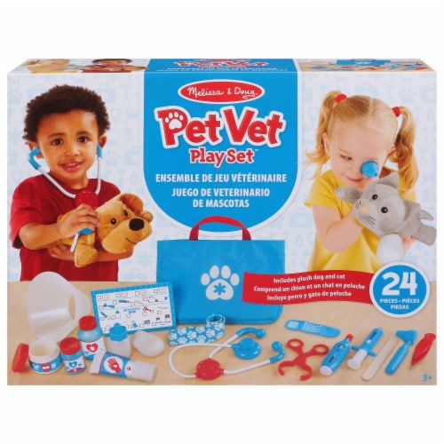 Melissa & Doug Examine & Treat Pet Vet Play Set