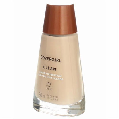 COVERGIRL Clean Liquid Foundation - 105 Ivory