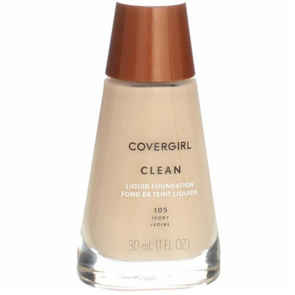 COVERGIRL Clean Liquid Foundation - 105 Ivory