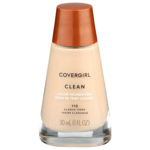 COVERGIRL Clean Liquid Foundation - 110 Classic Ivory