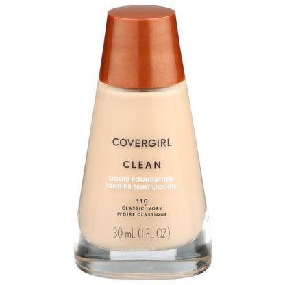COVERGIRL Clean Liquid Foundation - 110 Classic Ivory