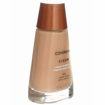 COVERGIRL Clean Makeup Liquid Foundation - 150 Creamy Beige