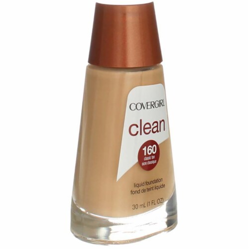 COVERGIRL Clean Makeup Liquid Foundation - 160 Classic Tan
