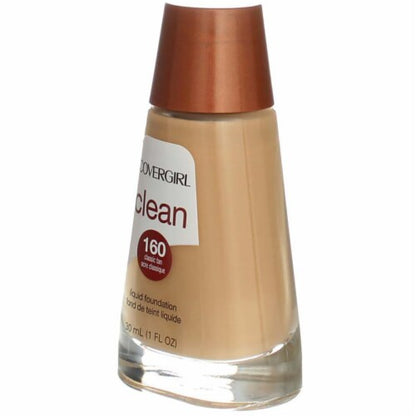 COVERGIRL Clean Makeup Liquid Foundation - 160 Classic Tan