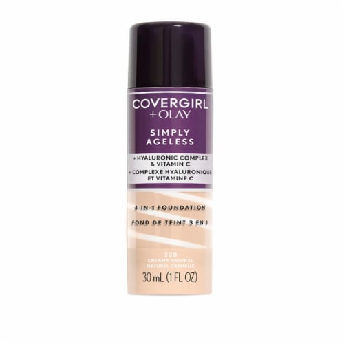 COVERGIRL + Olay Simply Ageless 3-in-1 Liquid Foundation - 220 Creamy Natural