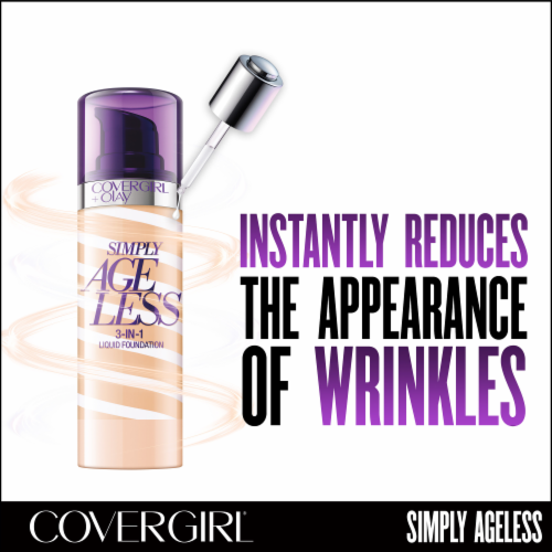 COVERGIRL + Olay Simply Ageless 3-in-1 Liquid Foundation - 242 Medium Beige