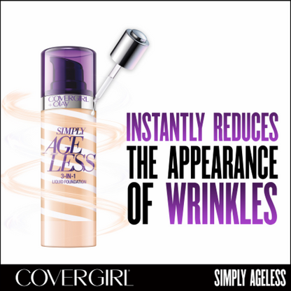 COVERGIRL + Olay Simply Ageless 3-in-1 Liquid Foundation - 242 Medium Beige