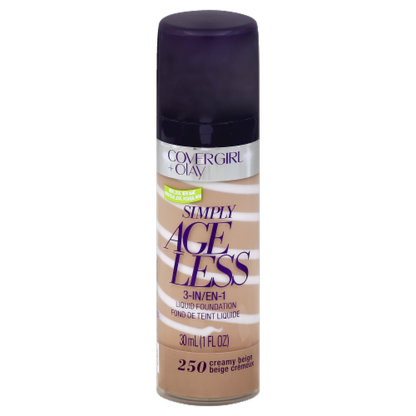 COVERGIRL + Olay Simply Ageless 3-in-1 Liquid Foundation - 250 Creamy Beige