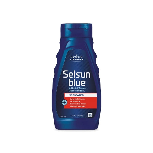 Selsun Blue Shampoo Mens Care Max Strength Medicated 11oz