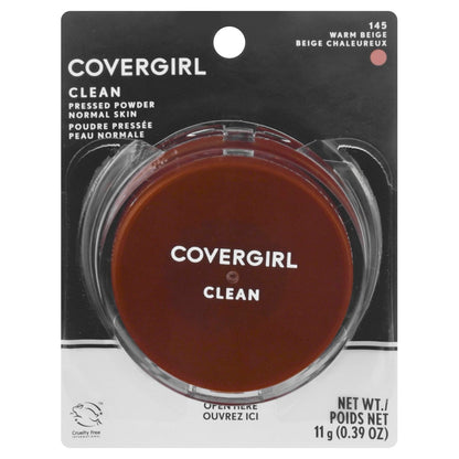 COVERGIRL Clean Pressed Powder - 145 Warm Beige