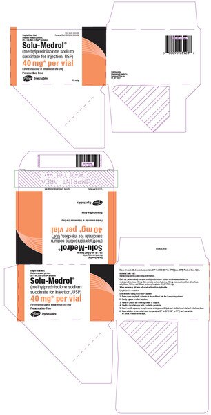 SOLU-MEDROL PR 40MG 25  AOV 1ML