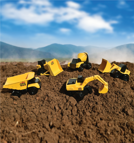 Maxx Action Micro Maxx Dig Vehicles 5-Pack