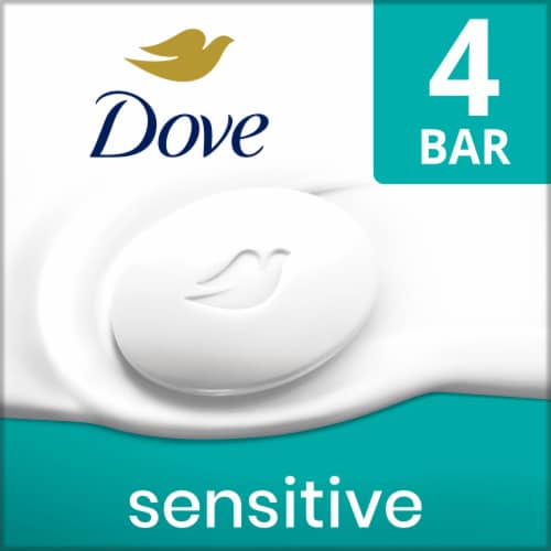 Dove Bar Soap Sensitive Skin Fragrance-Free 2.6oz (12in)