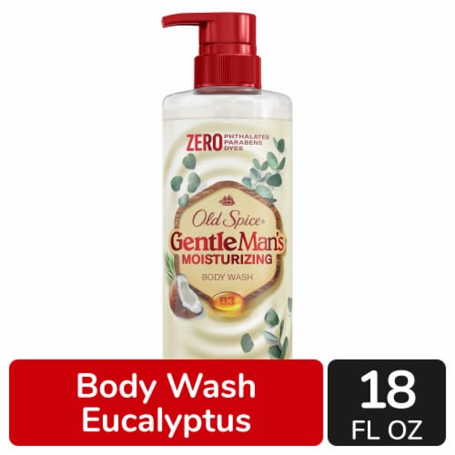 Old Spice Body Wash Gentlemans Eucalyptus + Coconut Oil 18oz