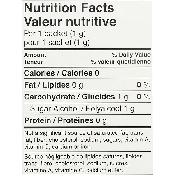 STEVIA SPOONABLE PACKETS