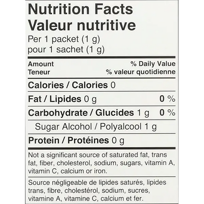 STEVIA SPOONABLE PACKETS