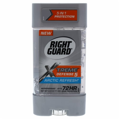 Right Guard Xtreme Defense Arctic Refresh Gel 4oz Men