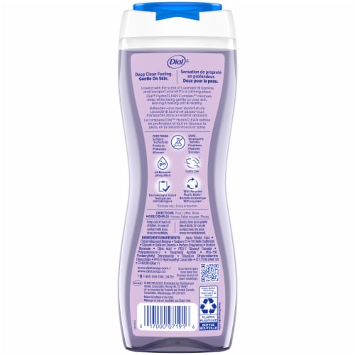 Dial Body Wash Lavender & Jasmine 16oz Calm & Soothe