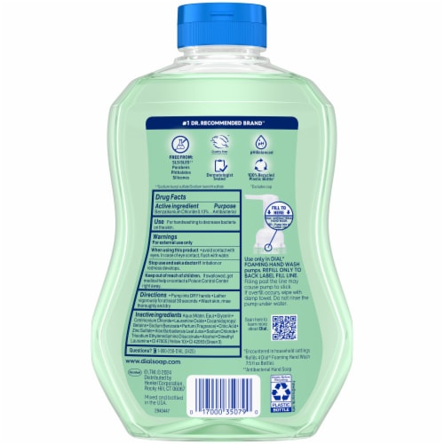 Dial Foaming Hand Wash 7.5oz Anti-Bacterial Fresh Pear