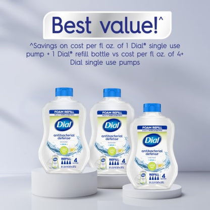 Dial Foaming Hand Wash 7.5oz Anti-Bacterial White Tea