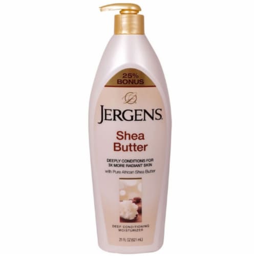 Jergens Shea Butter 16.8oz 24Hr Moisturizer Lotion Pump