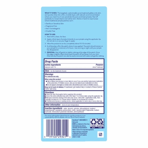 Biore Paint And Peel Pimple Patch 0.5oz