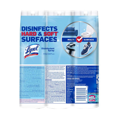 LYSOL DISNFCTNT SPY CRISP LINEN AER 19OZ