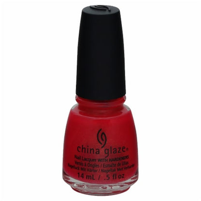 china glaze Nail Lacquer, Glossy Finish - Strawberry Fields