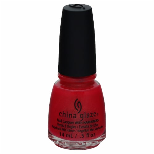 china glaze Nail Lacquer, Glossy Finish - Strawberry Fields