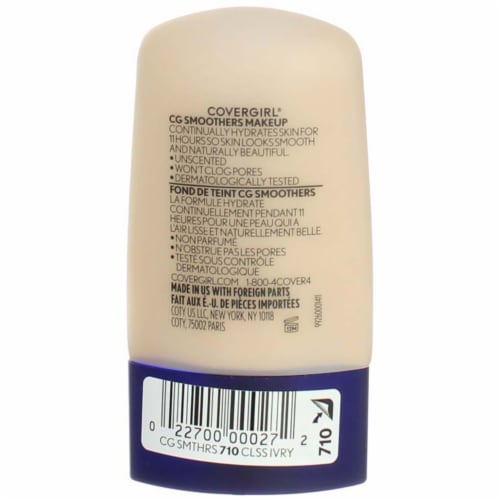 COVERGIRL Smoothers Hydrating Makeup Foundation - 705 Ivory