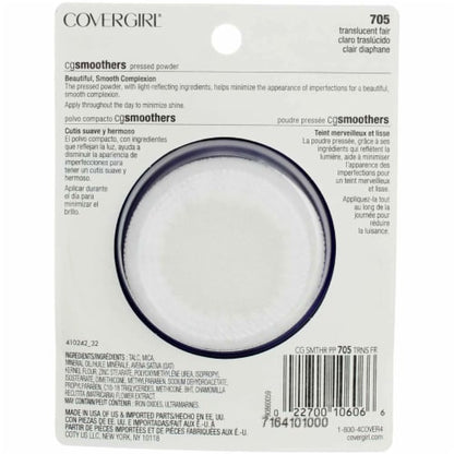 COVERGIRL Smoothers Pressed Powder - 705 Translucent Fair