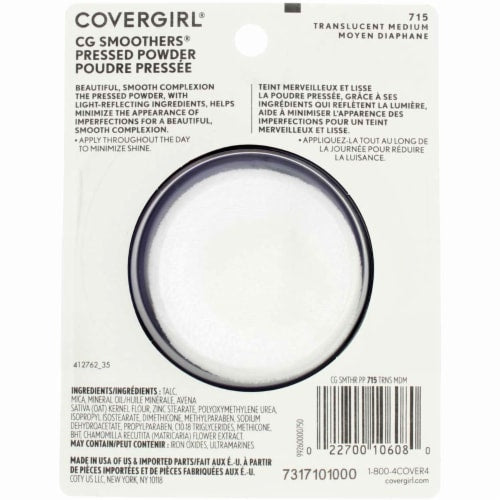 COVERGIRL Smoothers Pressed Powder - 715 Translucent Medium