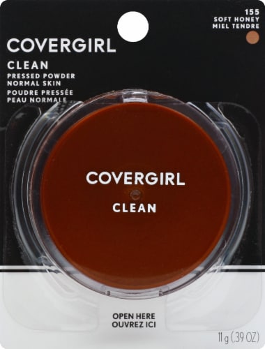 COVERGIRL Clean Invisible Pressed Powder Foundation - 155 Soft Honey