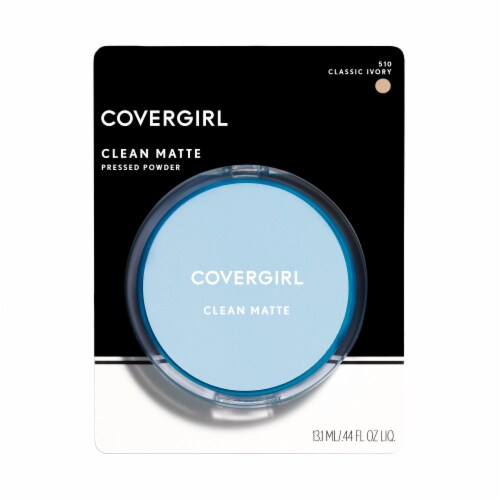COVERGIRL Clean Matte Pressed Powder Oil Control - 510 Classic Ivory