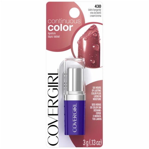COVERGIRL Continuous Color Lipstick - 430 Bistro Burgundy