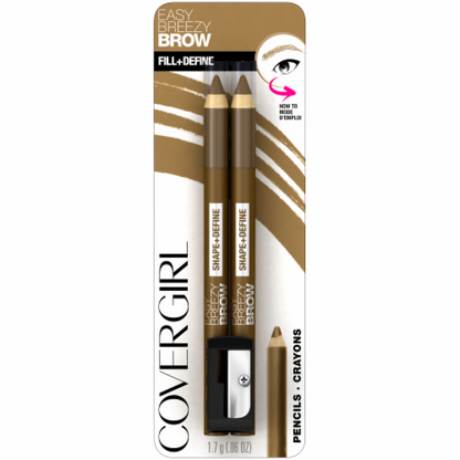 COVERGIRL Easy Breezy Brow Fill + Define Brow Pencil - 520 Soft Blonde