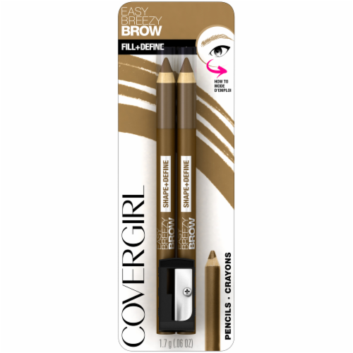 COVERGIRL Easy Breezy Brow Fill + Define Brow Pencil - 520 Soft Blonde