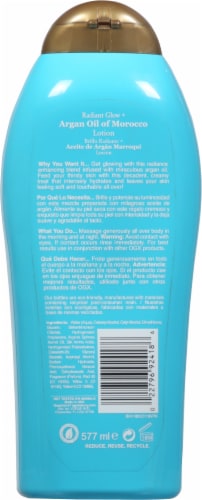 Ogx Body Lotion Argan Oil Of Morocco Extra Hydrating 19.5oz