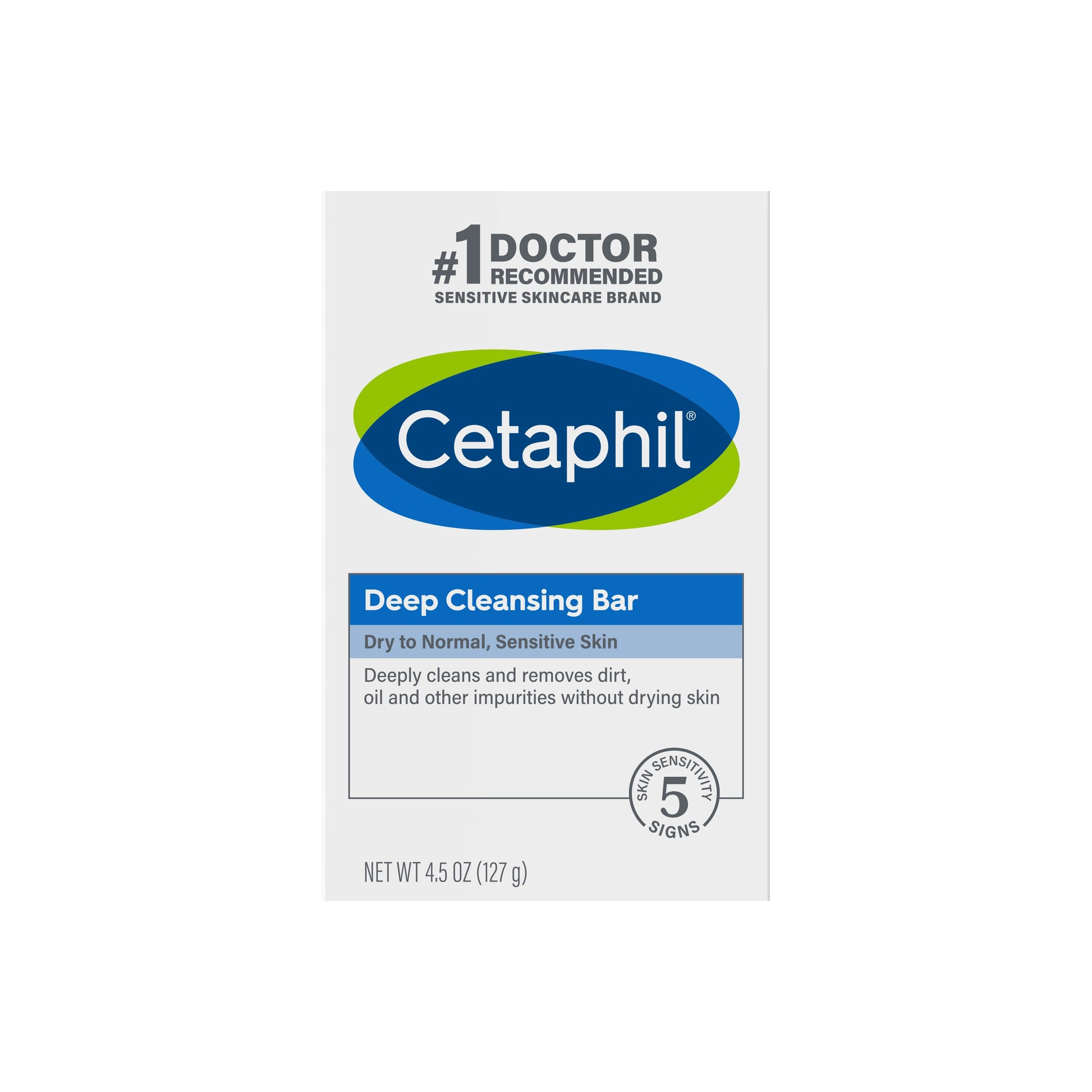 Cetaphil Deep Cleansing Bar 3 Pack 4.5oz Value Pack