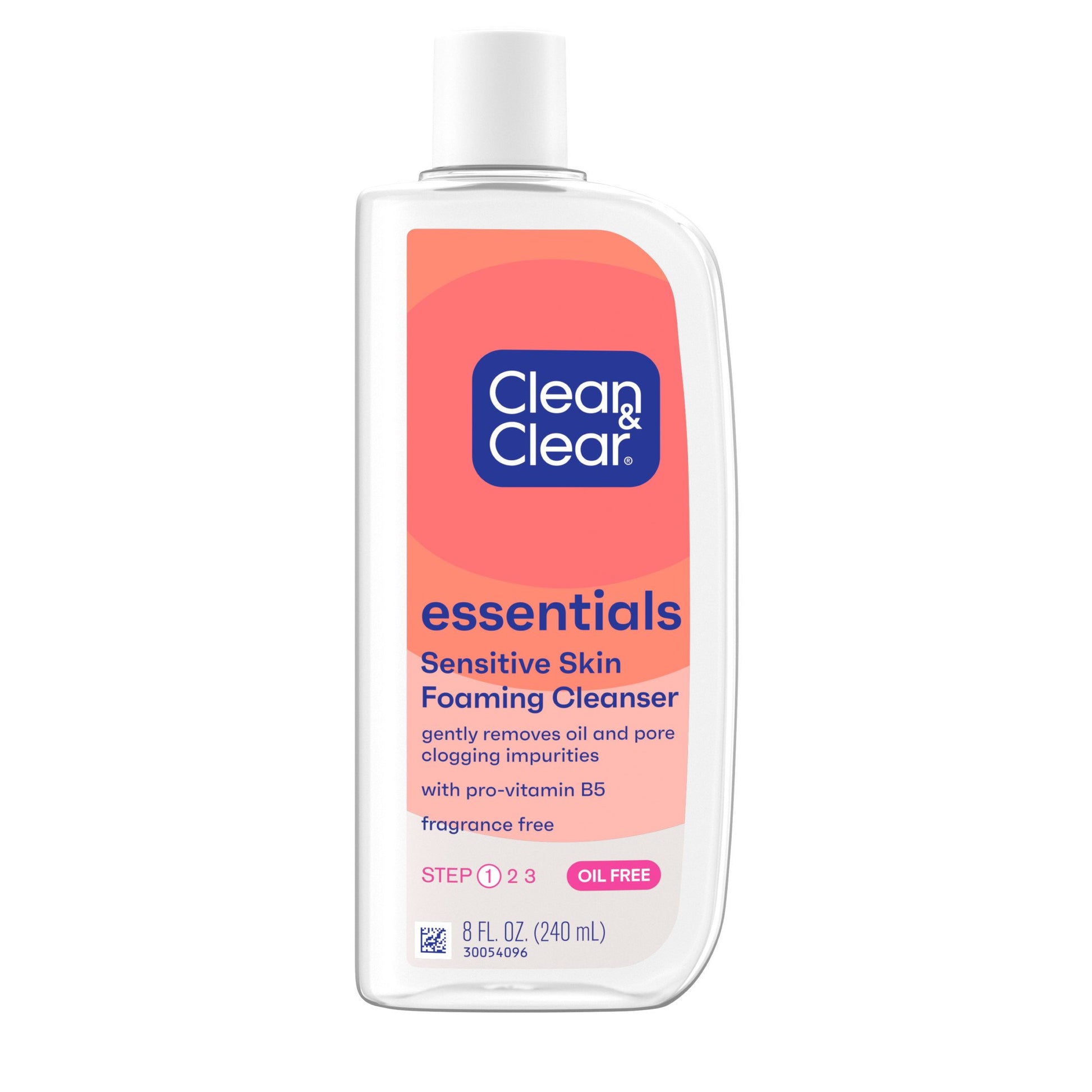 Clean & Clear Cleanser Foaming 8oz Oil-Free (Essentials)