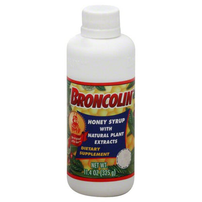 Broncolin Honey Syrup with Propolis and Natural Plant Extracts