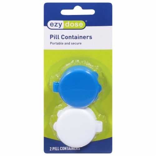 Ezy Dose Daily Rounds Pill Containers
