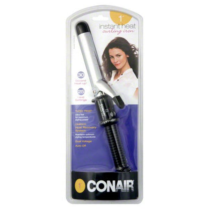 CONAIR Instant Heat Curling Iron, 1"