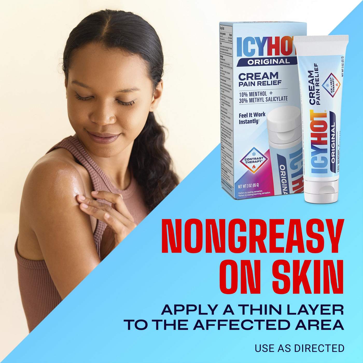 Icy Hot Pain Relieving Cream 1.25oz Original