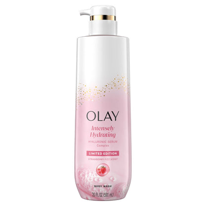 Olay Body Wash Intensely Hydrating 18.5oz Strawberry