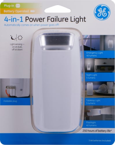 NIGHT LIGHT GE PWR FAILURE LED