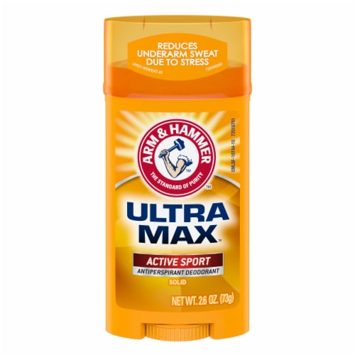 Arm & Hammer Deodorant 2.6oz Solid Ultra Max Active Sport