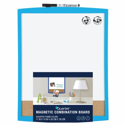 Quartet Magnetic Combination Board 11" x 17"