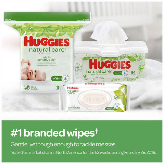HUGGIES NATURAL CARE PA 184 RFL